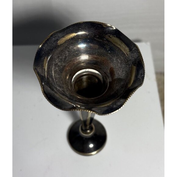 Birks Vase Tulip Bud E.P.N.S. Silver Plated 5" Vintage Early 1900's - Picture 5 of 6
